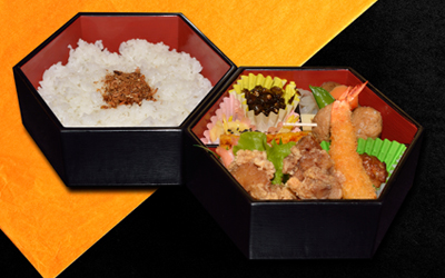 お弁当例--六角弁当